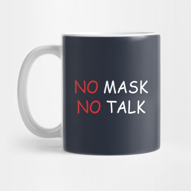 NO MASK NO TALK by tita